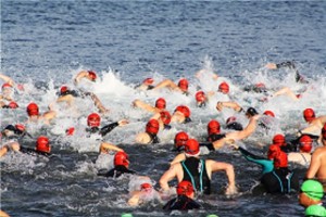 Save the Bay Swim Start 2011