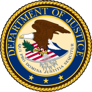 US Justice Dept Seal