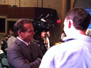 Cicilline Interviewed At WPRI Debate