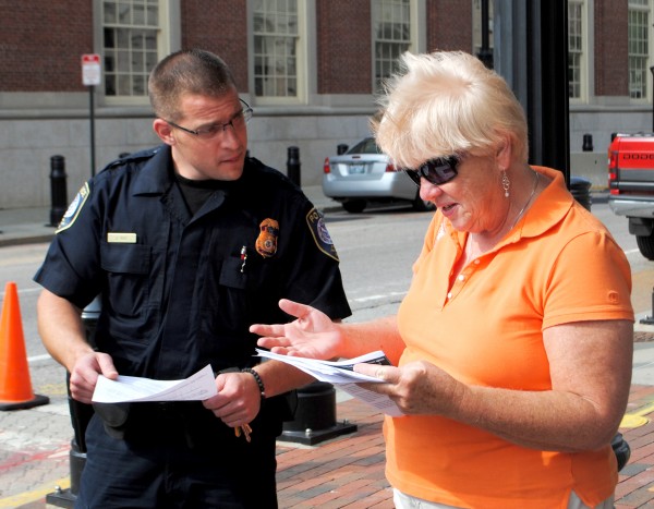 2014-08-01 Peace Rally 027 Providence Police