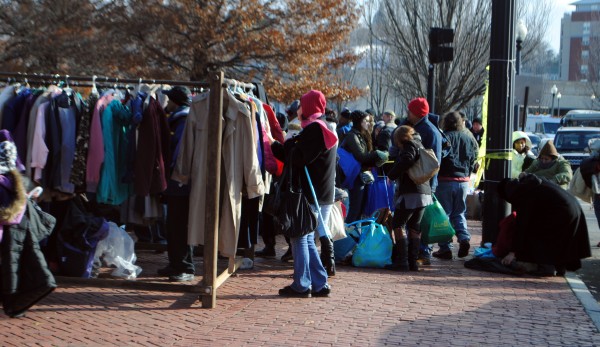 2014-11-28 Buy Nothing Day Coat Exchange 7482