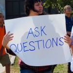 Students protest suspension of popular teacher over birth control comment