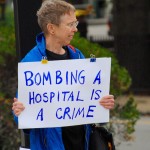 RI Antiwar Coalition protests Kunduz hospital bombing