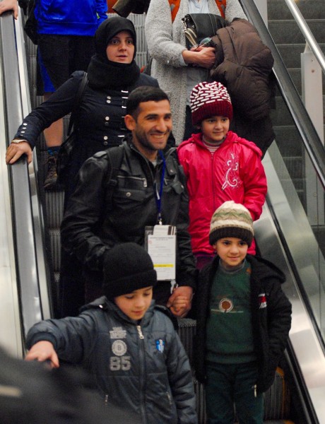 2016-02-11 First Syrian Refugee Family in RI 003