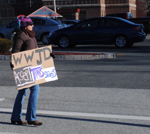 2016-03-05 Mt St Charles trans exclusion policy protest 025