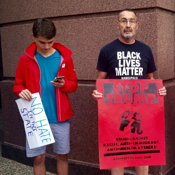 2016-08-19 MN Convention Center Protest 015