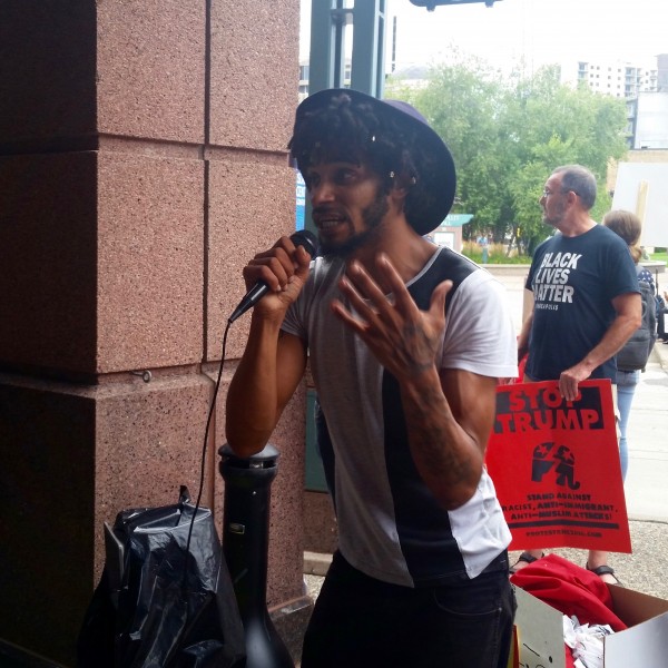 2016-08-19 MN Convention Center Protest 077