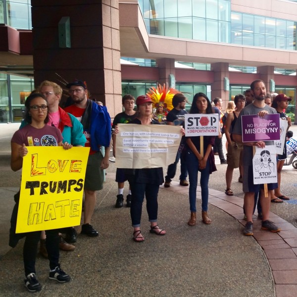 2016-08-19 MN Convention Center Protest 084