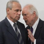 Larry Lucchino and the late James Skeffington.