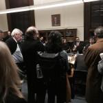 Standing room only at the committee meeting