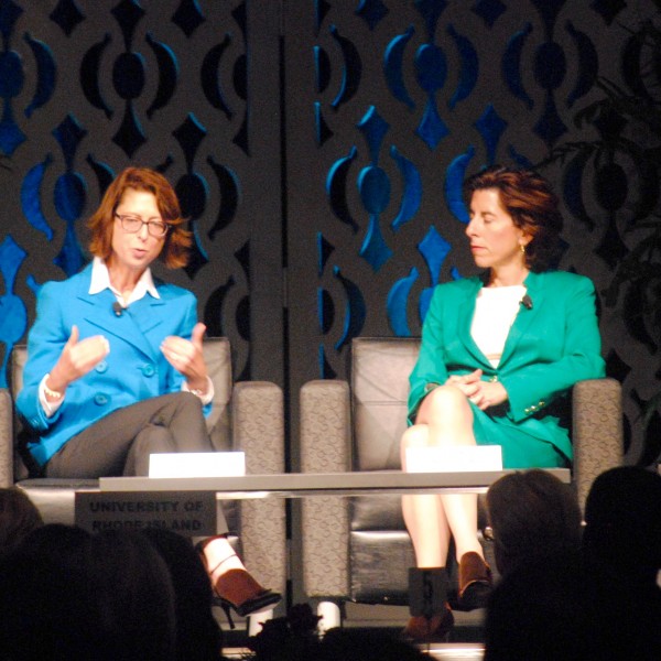 Abigail Johnson, Gina Raimondo