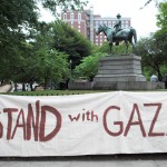 Pro-Palestine rally and vigil in Burnside Park