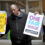 Restaurant workers, faith leaders march for tipped minimum wage increase