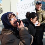 Workers demand human rights at Hilton Providence