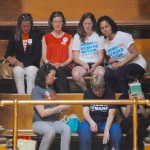 Moms Demand Action walks out on Mattiello during prayer for Orlando