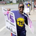 Healthcare workers fight for $15 in Rhode Island