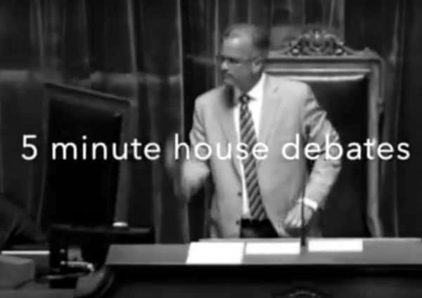 5 minute house debate