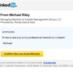 A note from Michael Riley