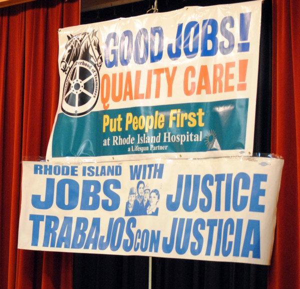 Speak-Out for Good Jobs & Quality Care at RI Hospital 001