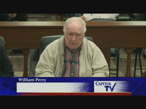 William Perry, member of Rhode Islanders for Immigration Law Enforcement.