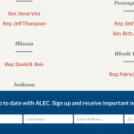Pat Morgan is RI's representative to ALEC