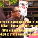 Anti-poverty coalition rallies today for tax equity at State House