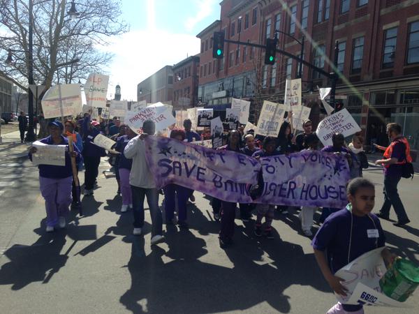 Photo courtesy of SEIU. Click on the image to see more pictures from yesterday's march. 