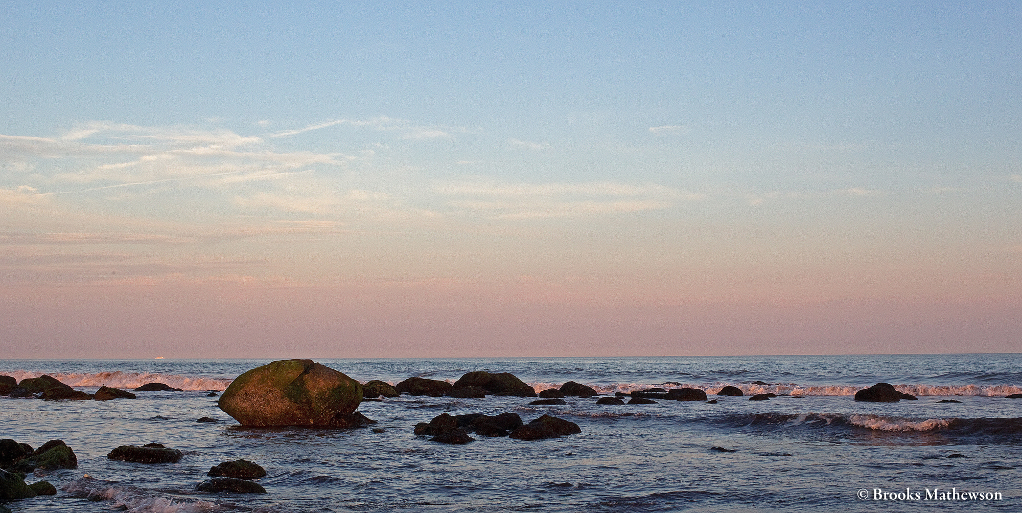 The Atlantic Ocean at Sunset