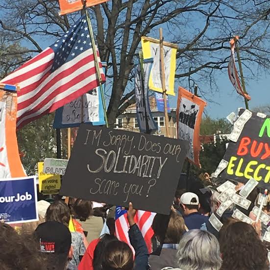 democracy spring solidarity