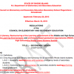 Public input needed on proposed changes to RI diploma system