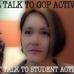 Gist won't meet with students, will meet with GOP