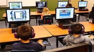 kids on computers