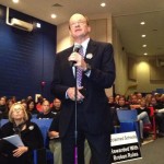 NEA-RI President Larry Purtill
