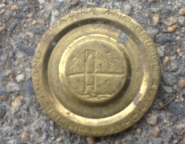 newport bridge token