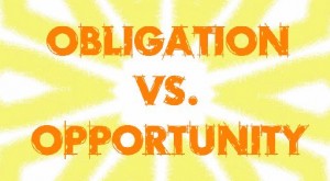 obligation opportunity