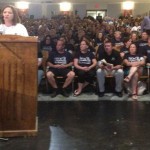 Teachers to protest outside before Gist contract debate