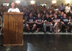 teacher rally cranston