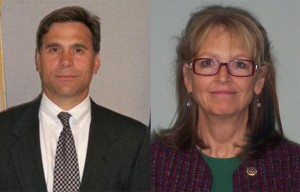 The Public Utilities Commission will vote tomorrow on whether to let utility companies shut off the heat on poor people. Pictured above are Paul Roberti and Meg Curran. Missing is Herb DeSimone.