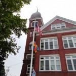 Rainbow flag in CF: This never would've happened if Chuck Moreau was still mayor