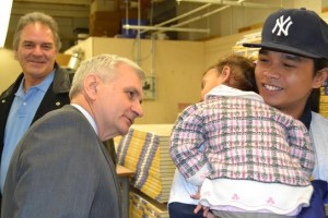 Sen Jack Reed engages with Rhode Island's future during a recent event at Building Futures, an initiative of the Prov Plan. 