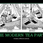 Wheels are coming off the local tea party too