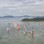 Volvo Ocean Race, Itajai, Brazil in April. Nest stop Newport.